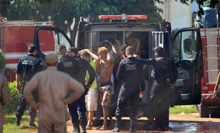 Más de nueve muertos por un motín en una cárcel de Brasil